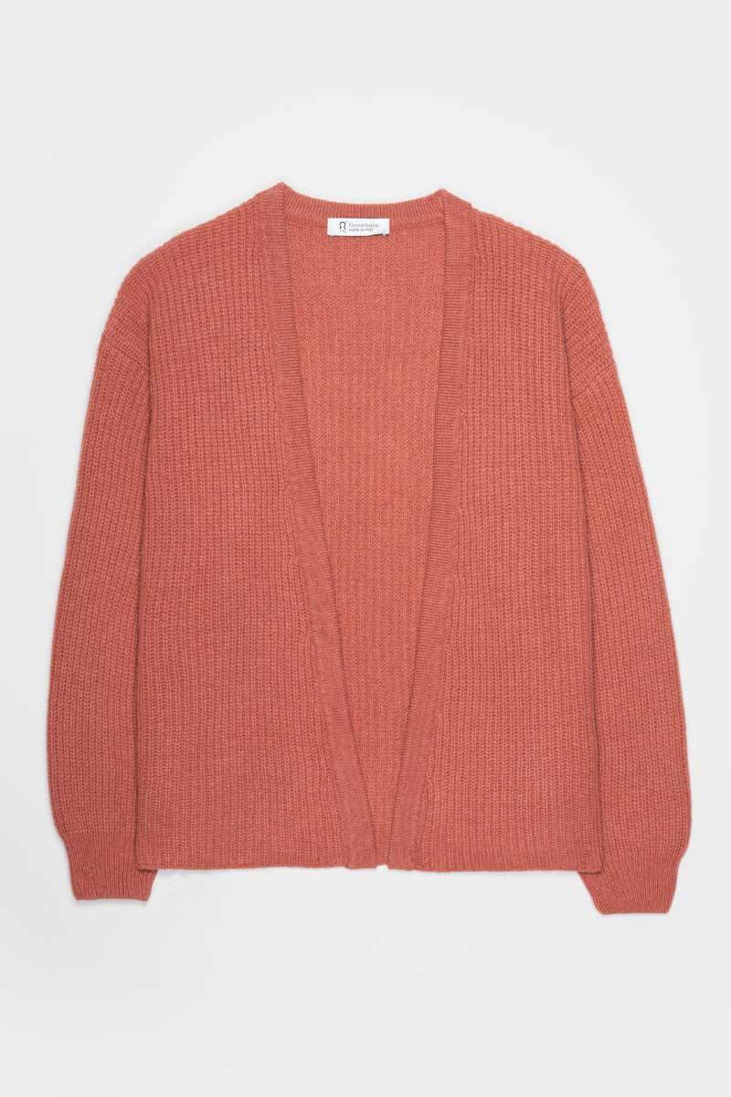 Rifò MARGHERITA Cardigan Donna Cashmere Rigenerato Sottocosto