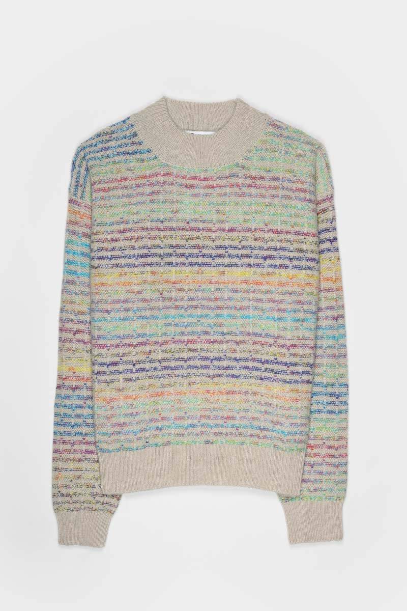 Rifò MORGANA Maglia Donna Lana Rigenerata Convenienza