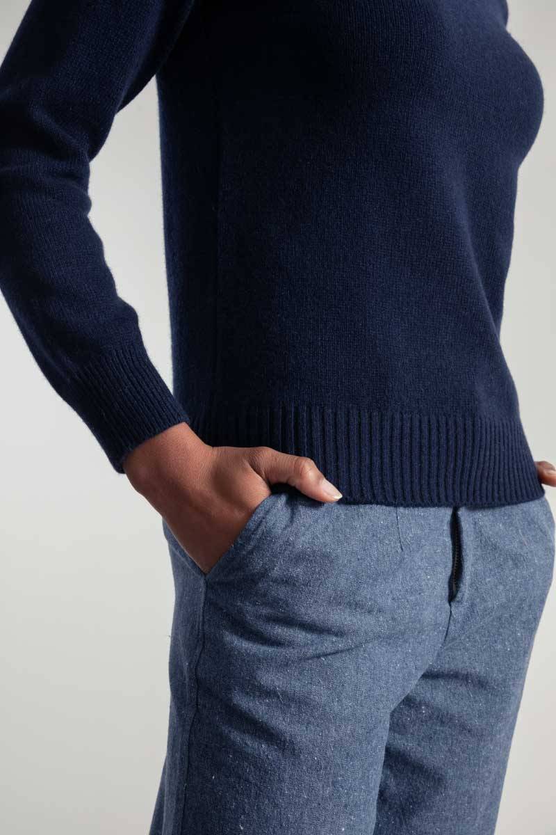 Rifò EDDA Maglia Donna Cashmere Rigenerato Offerta
