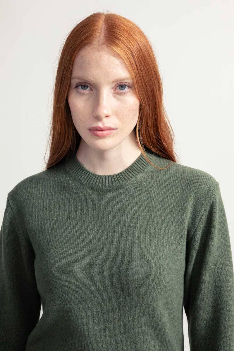 Rifò LAURA Maglia Girocollo Donna Lana Rigenerata Saldi