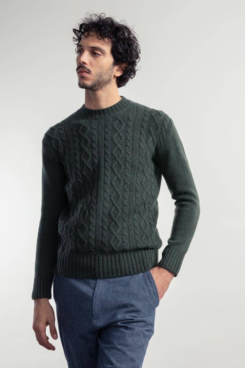Rifò AMOS Maglia Unisex Lana Rigenerata Italia