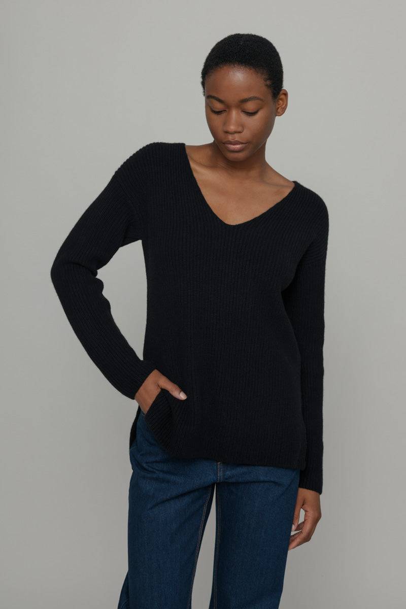 Rifò ESTER Maglia Scollo a V Donna Cashmere