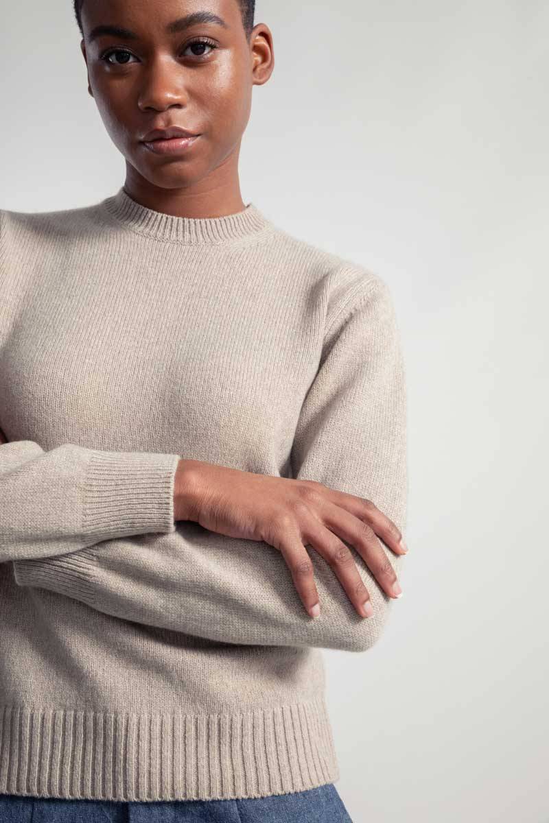 Rifò EDDA Maglia Donna Cashmere Rigenerato Spedizione Gratuita