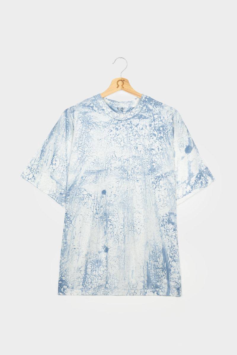 Rifò RAKU T-Shirt Oversize Unisex Cotone Rigenerato Pezzi Unici