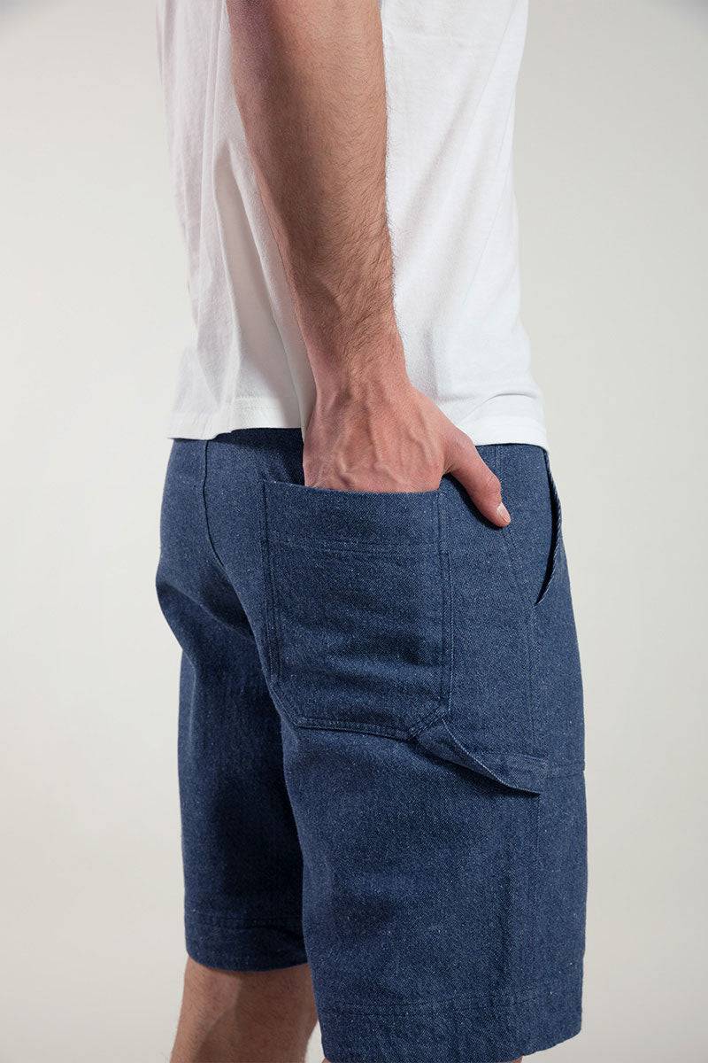 Rifò FULVIO Bermuda Uomo Jeans Rigenerato Consegna Veloce