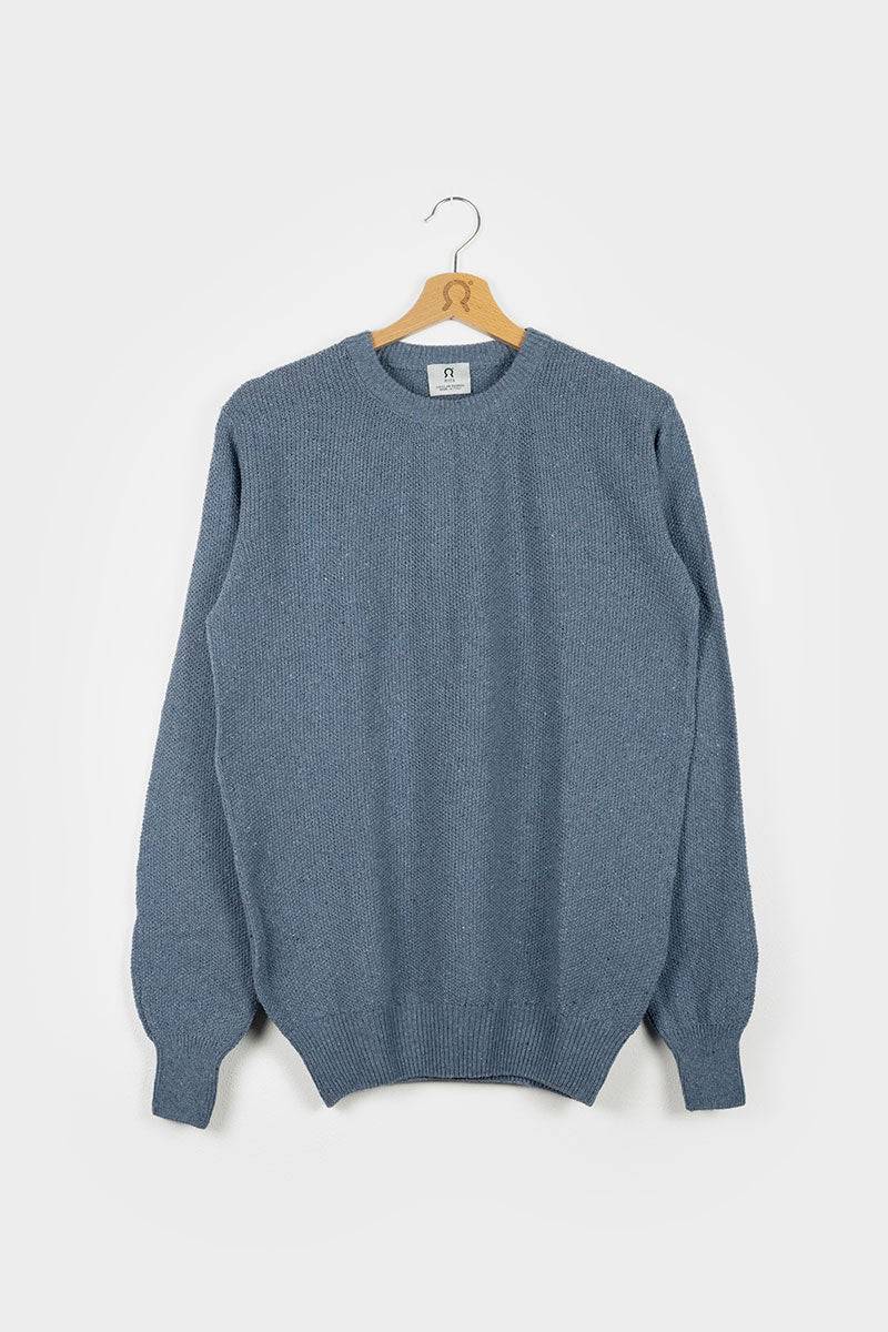 Rifò GINO Maglia Uomo Cotone Jeans rigenerato Novità