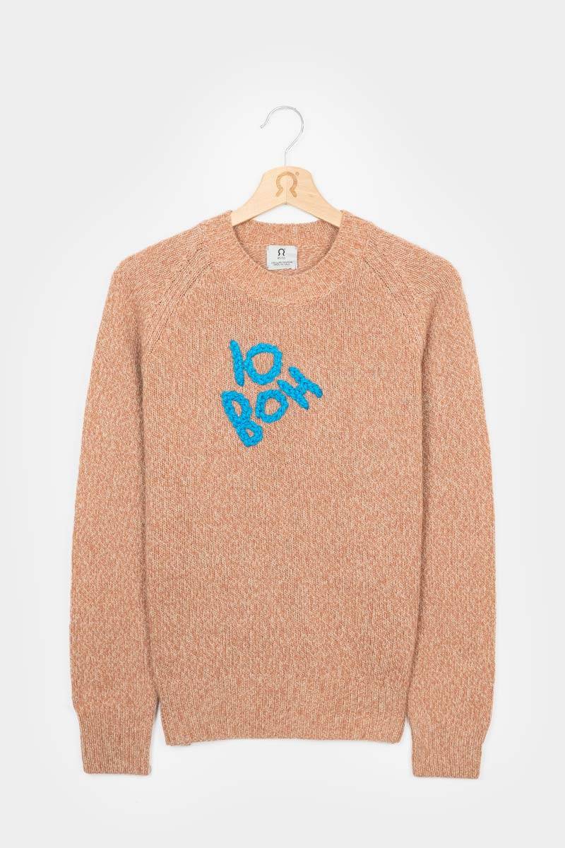 Rifò Maglia Unisex Cashmere Rigenerato Rifò x Almeno Nevicasse Offerta