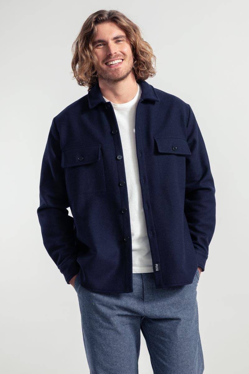 Rifò MARIO Giacca Unisex Lana Rigenerata Economico