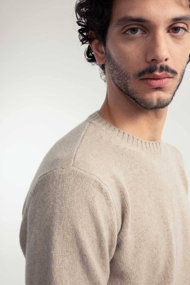 Rifò ROMEO Maglia Uomo Cashmere Rigenerato Outlet
