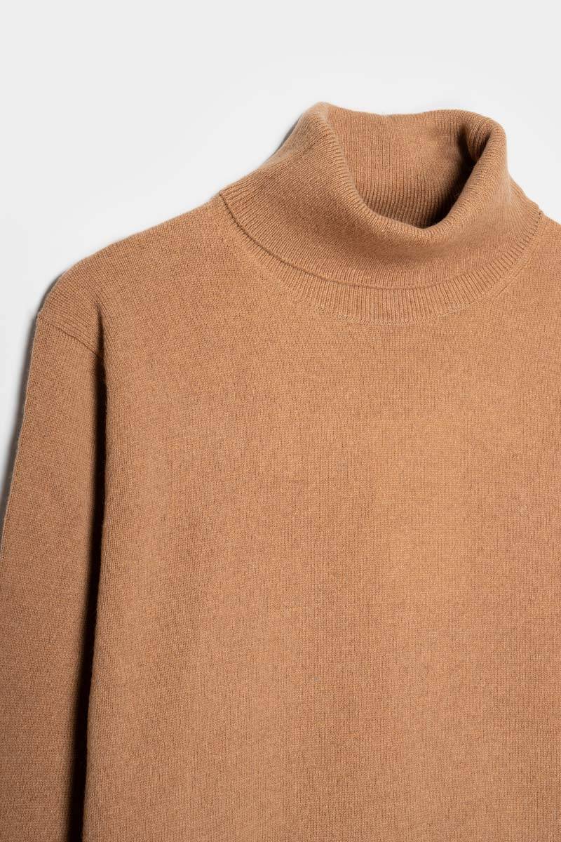 Rifò ALBERTO Maglia Collo Alto Uomo Cashmere Rigenerato Offerte