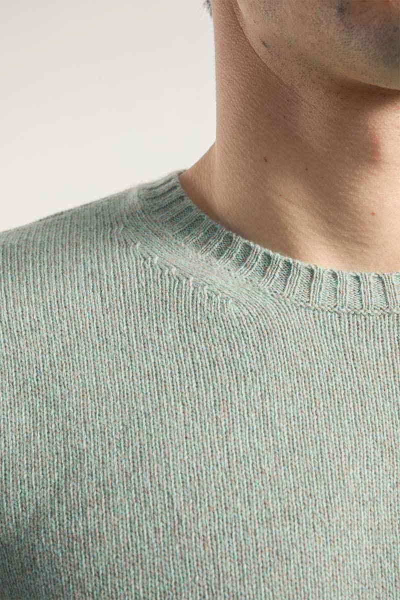 Rifò ROMEO Maglia Uomo Cashmere Rigenerato Vendita Calda