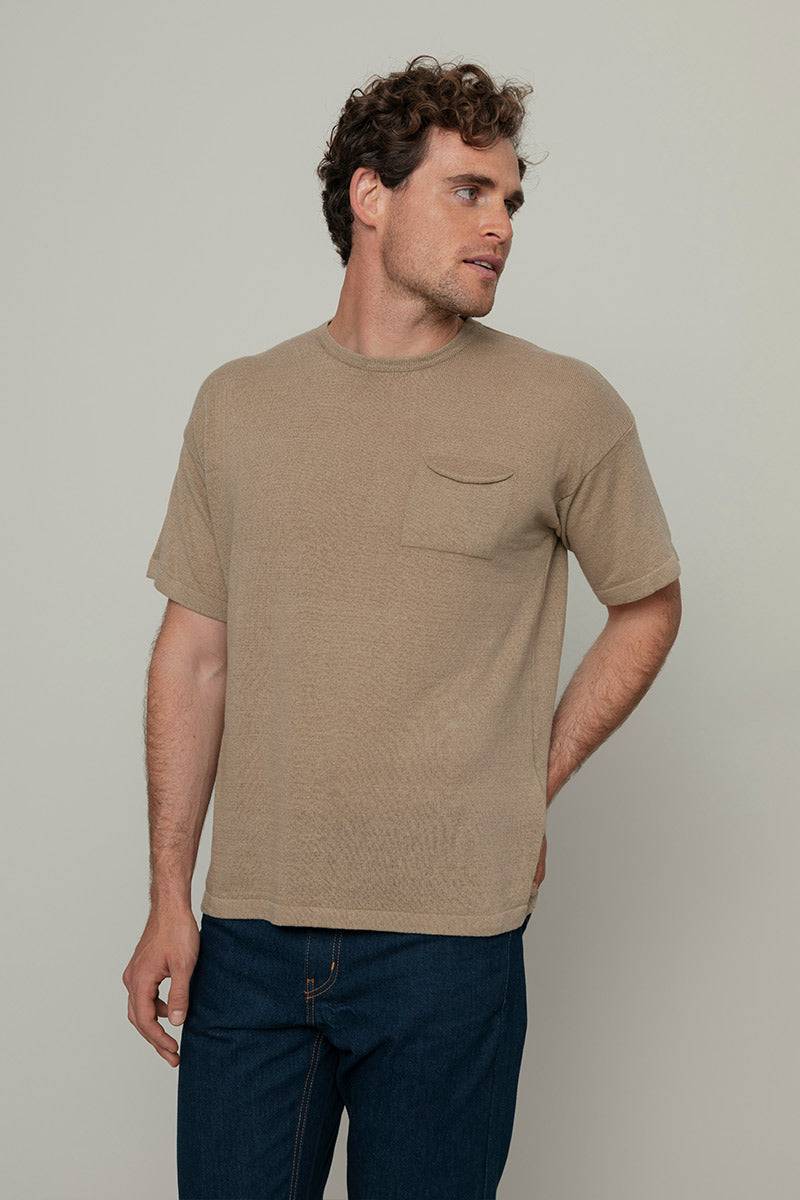 Rifò MATTEO T-Shirt Lino Riciclato Uomo