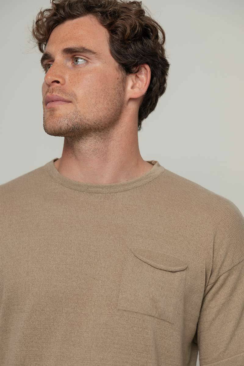 Rifò MATTEO T-Shirt Lino Riciclato Uomo Saldi Di Fabbrica