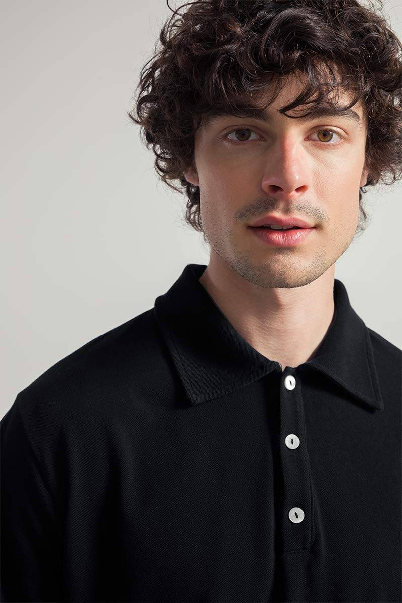Rifò RICCARDO Maglia Polo Uomo Cotone Rigenerato In Saldo