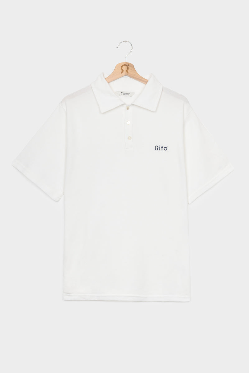Rifò RICCARDO Maglia Polo Uomo Cotone Rigenerato 2025