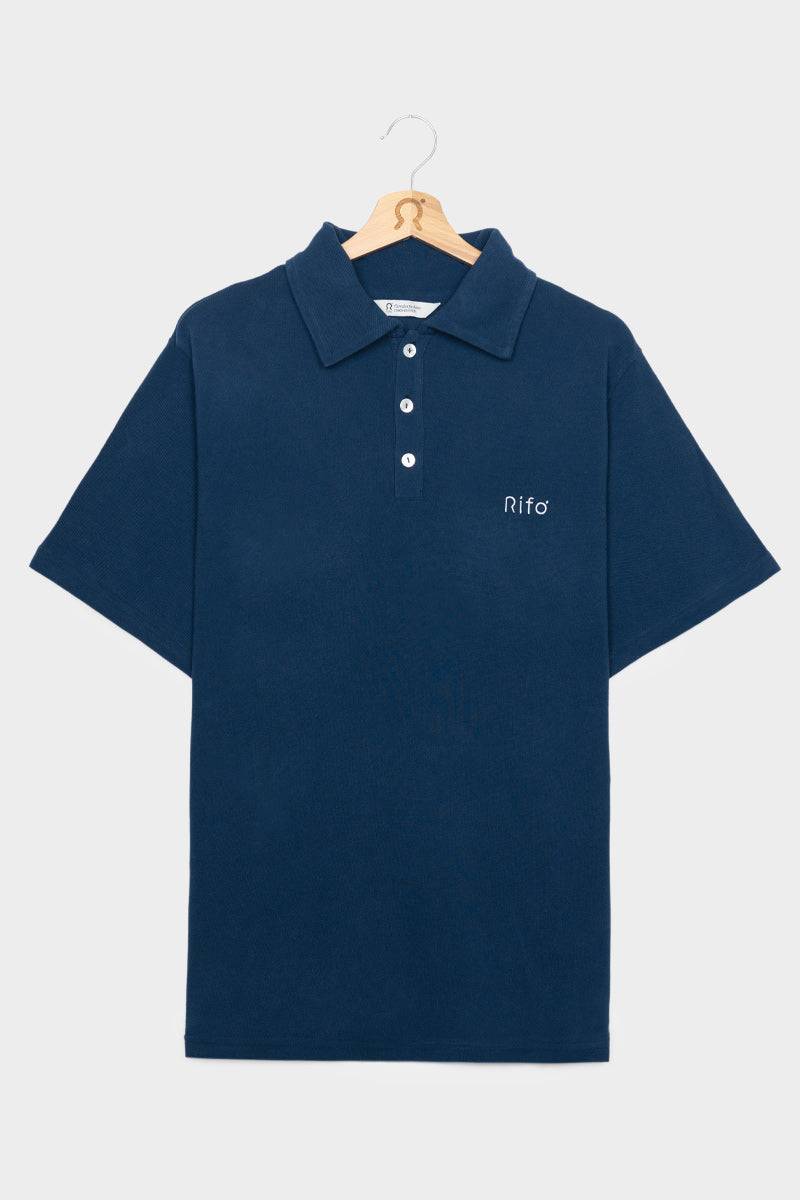 Rifò RICCARDO Maglia Polo Uomo Cotone Rigenerato Italy
