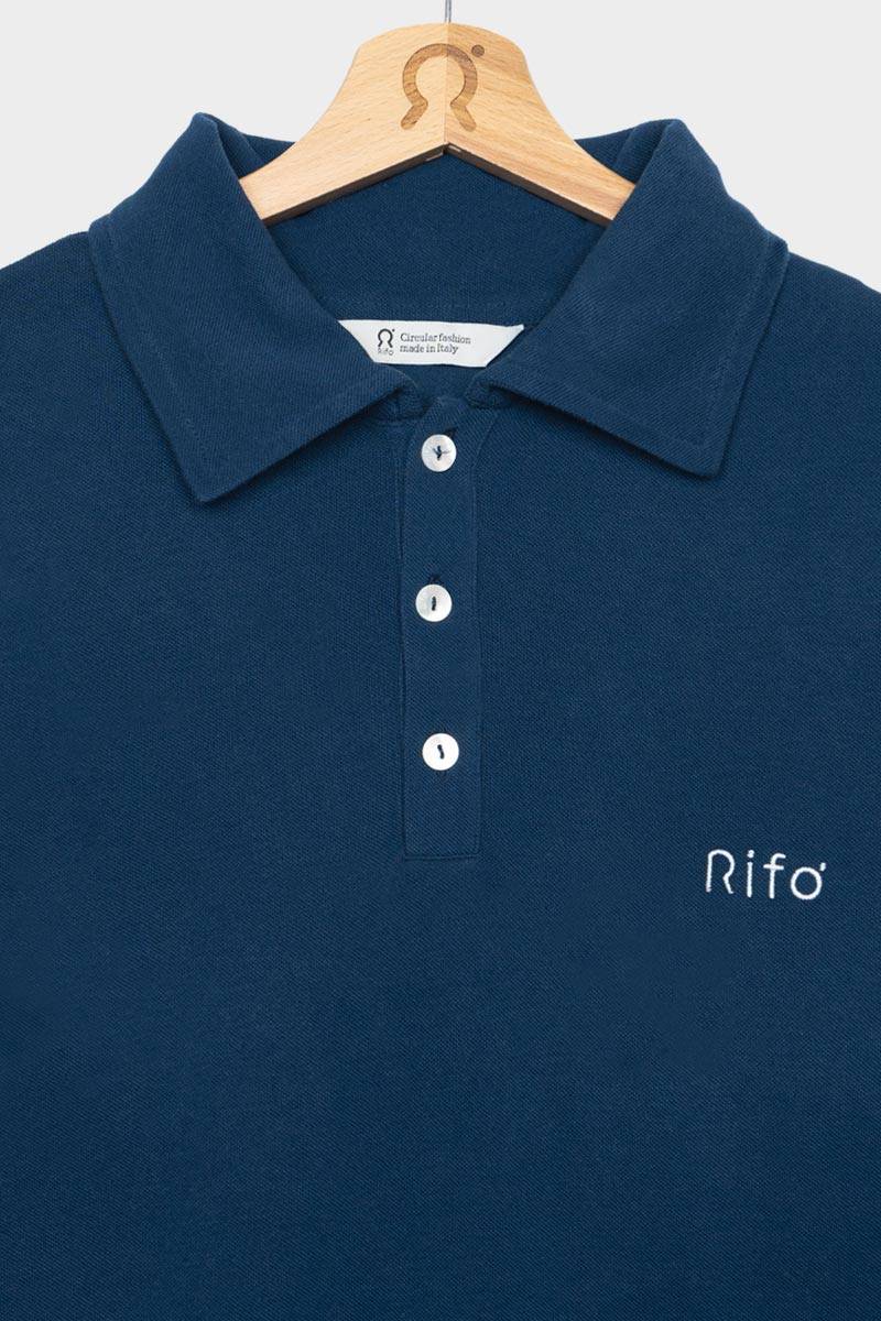 Rifò RICCARDO Maglia Polo Uomo Cotone Rigenerato Italy
