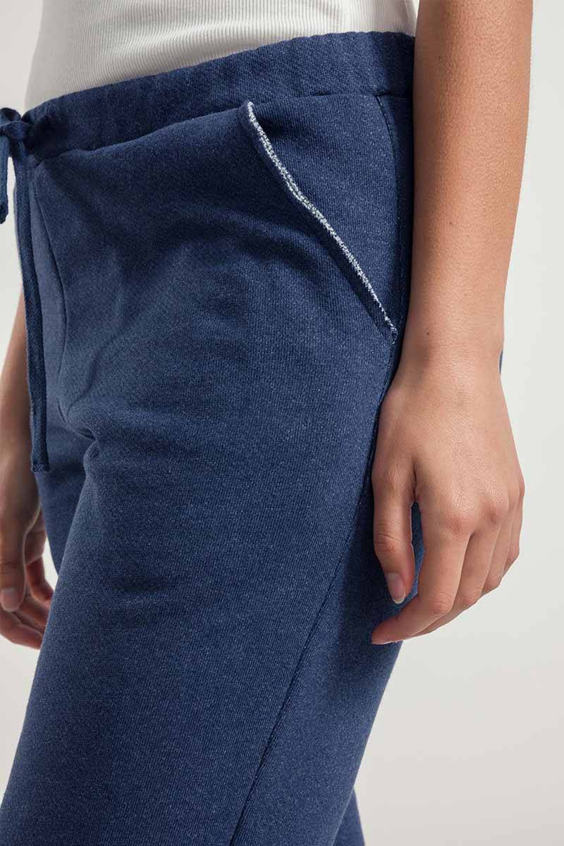 Rifò MONICA Joggers Donna Cotone Jeans Rigenerato Italia