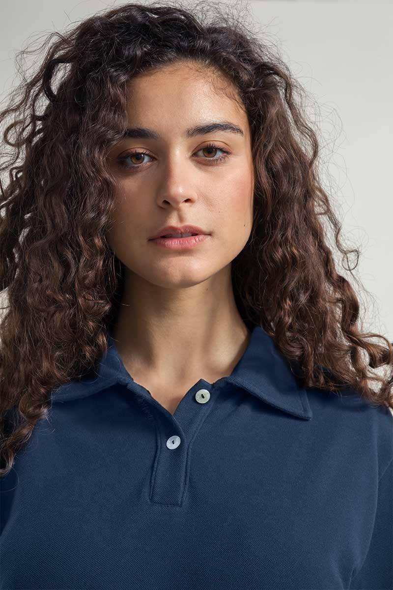 Rifò LUDO Maglia Polo Donna Cotone Rigenerato Vendita