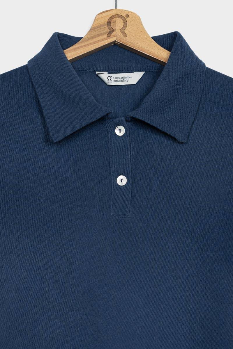 Rifò LUDO Maglia Polo Donna Cotone Rigenerato Vendita