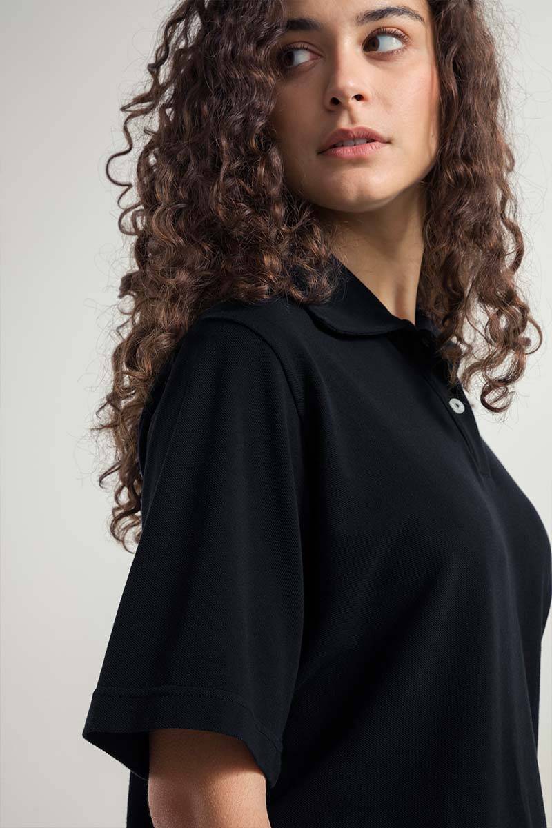 Rifò LUDO Maglia Polo Donna Cotone Rigenerato Promozione