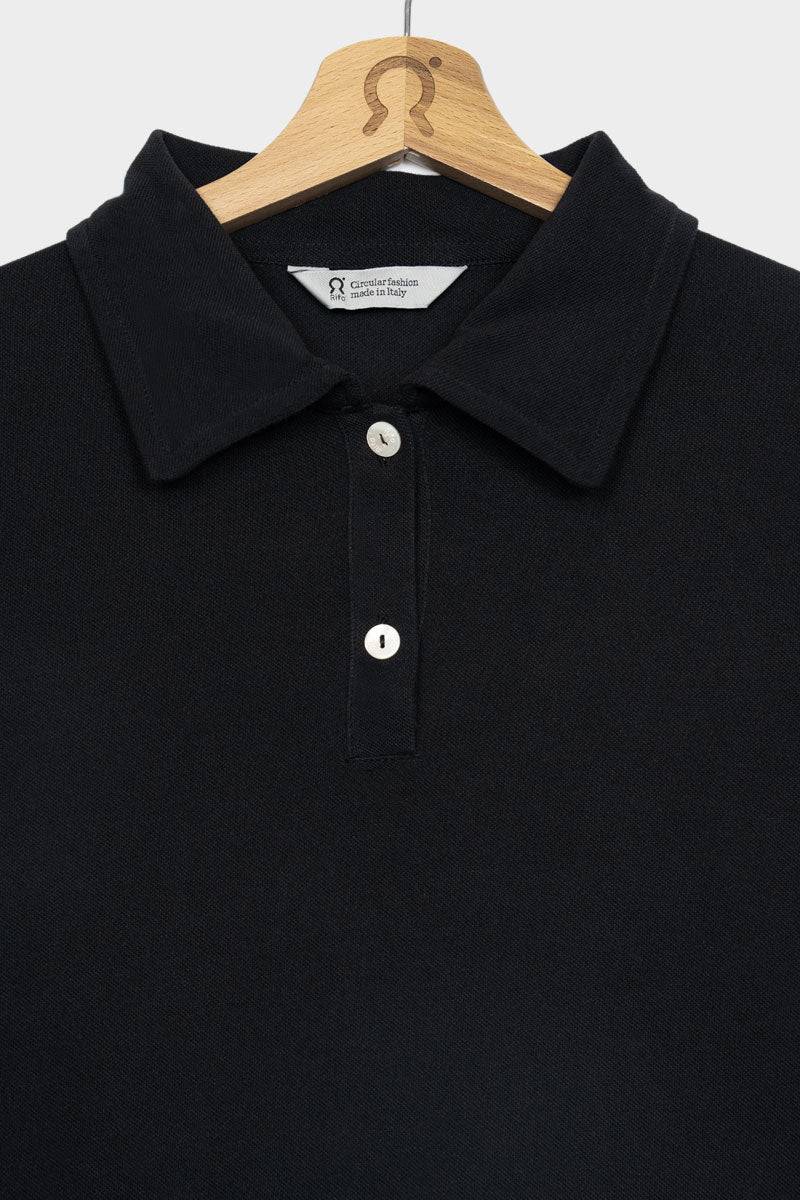 Rifò LUDO Maglia Polo Donna Cotone Rigenerato Promozione