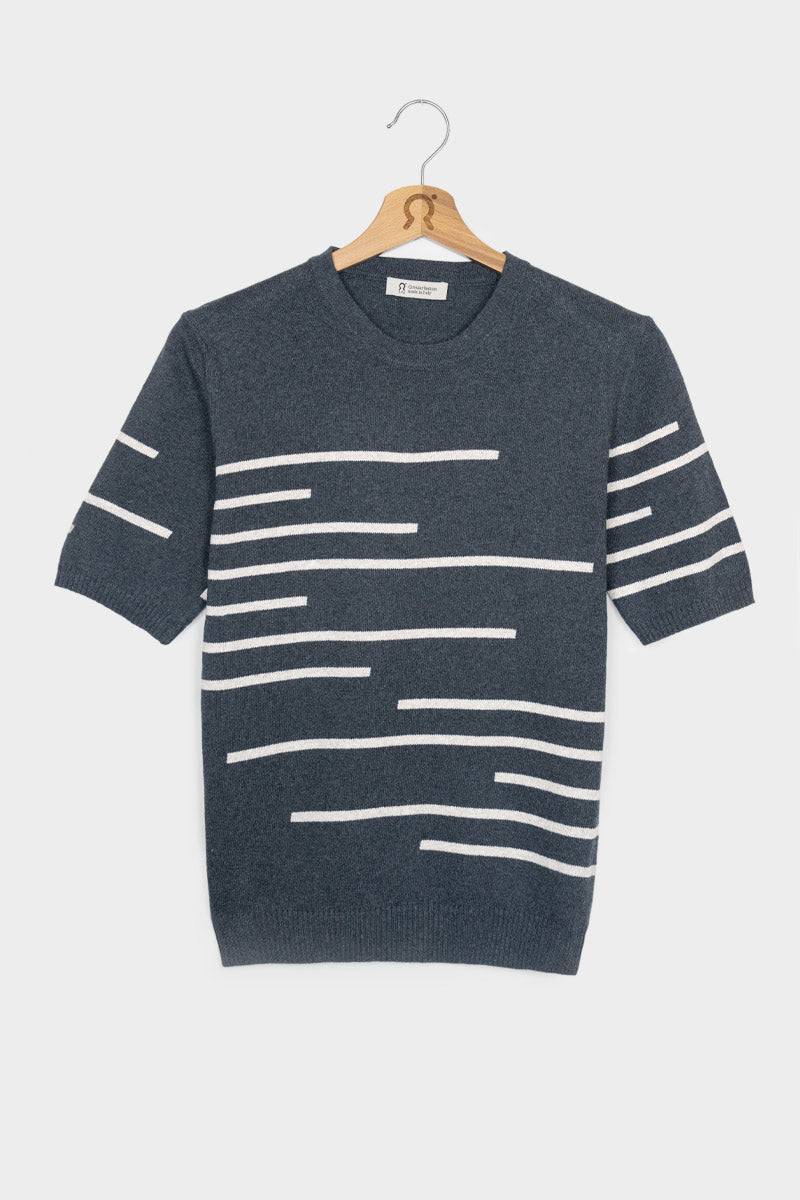 Rifò CLIO Maglia Donna Righe Cotone Rigenerato Negozi Online