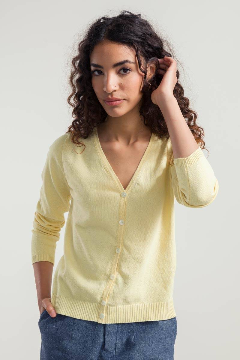 Rifò LUCIA Cardigan Donna Cotone Rigenerato Acquista Ora