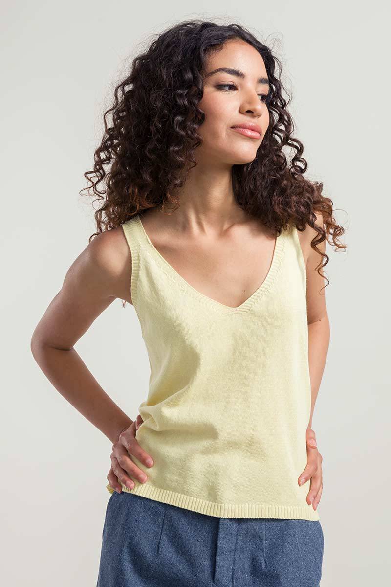 Rifò CLARA Canotta Donna Cotone Rigenerato Fino Al -60%