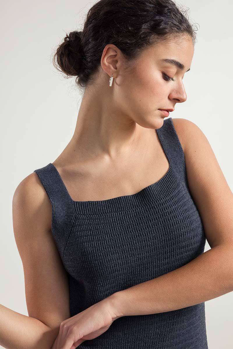 Rifò LUNA Abito Tubino in Maglia Donna Cotone Rigenerato Convenienza