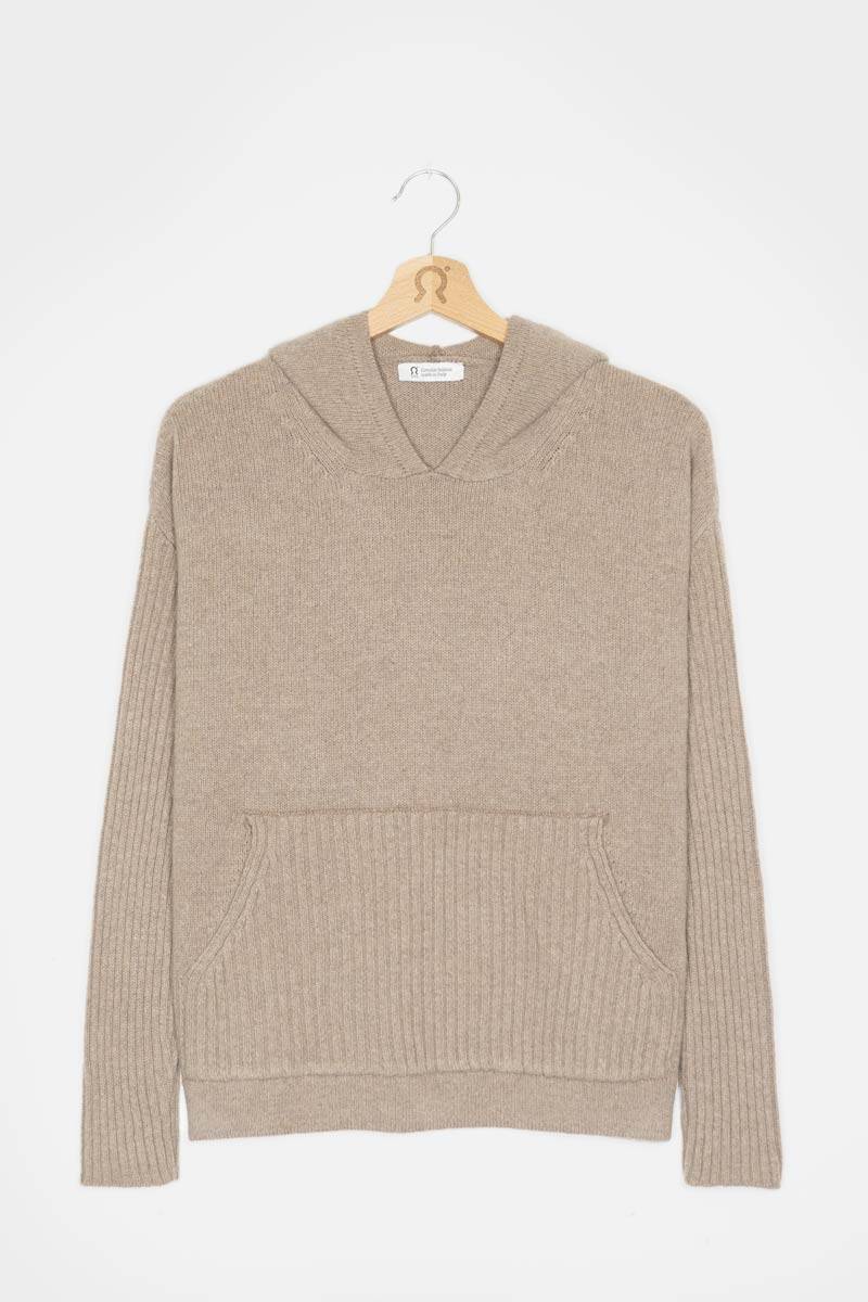 Rifò FIONA Felpa Donna Cashmere Rigenerato Presa