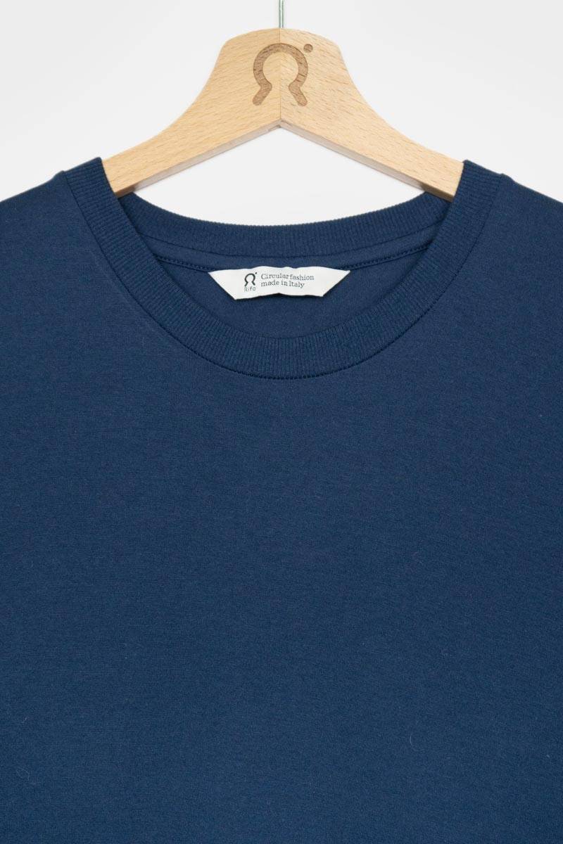 Rifò ZOE Maglia Maniche Lunghe Donna Cotone Rigenerato Nuova