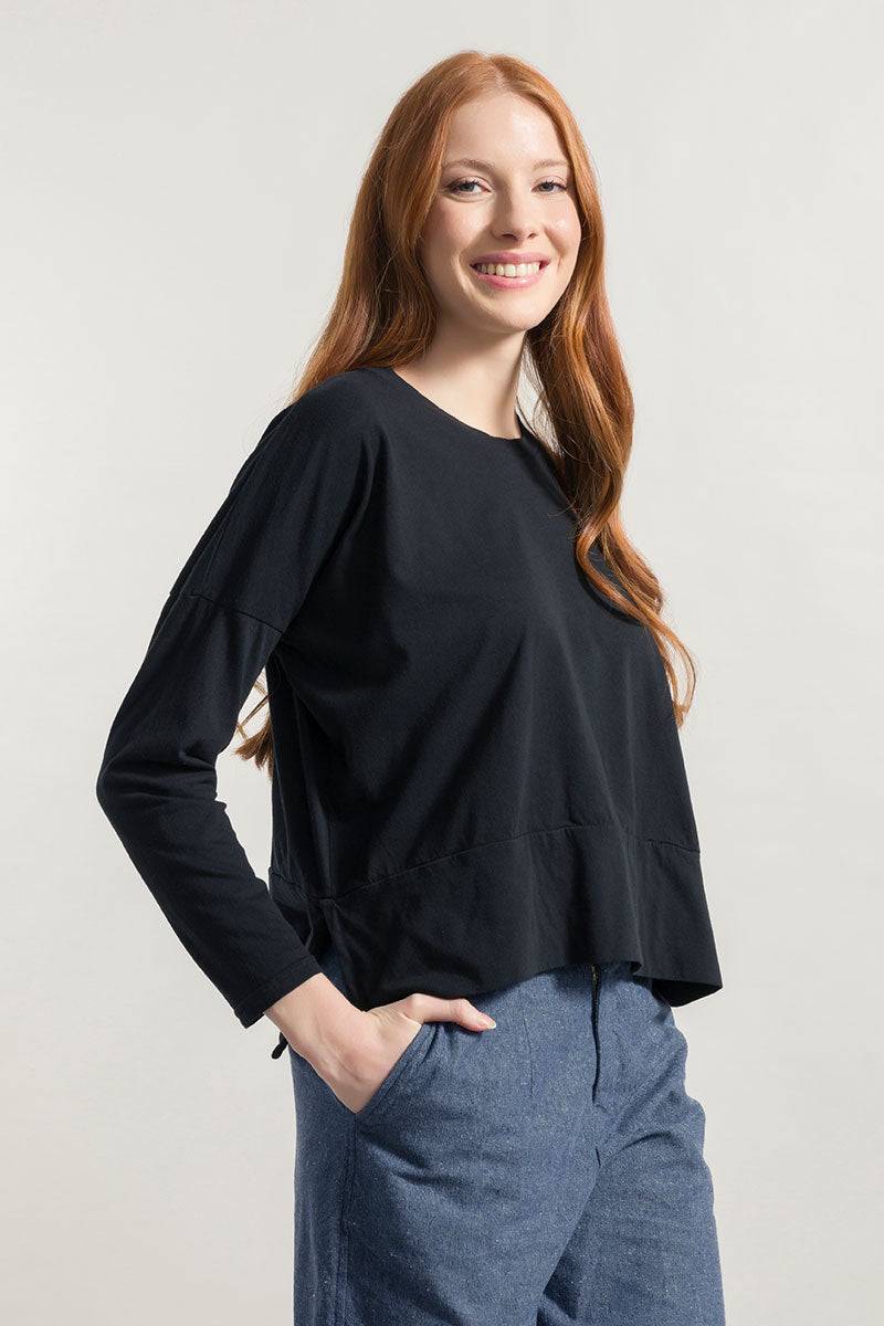 Rifò ZOE Maglia Maniche Lunghe Donna Cotone Rigenerato 2025