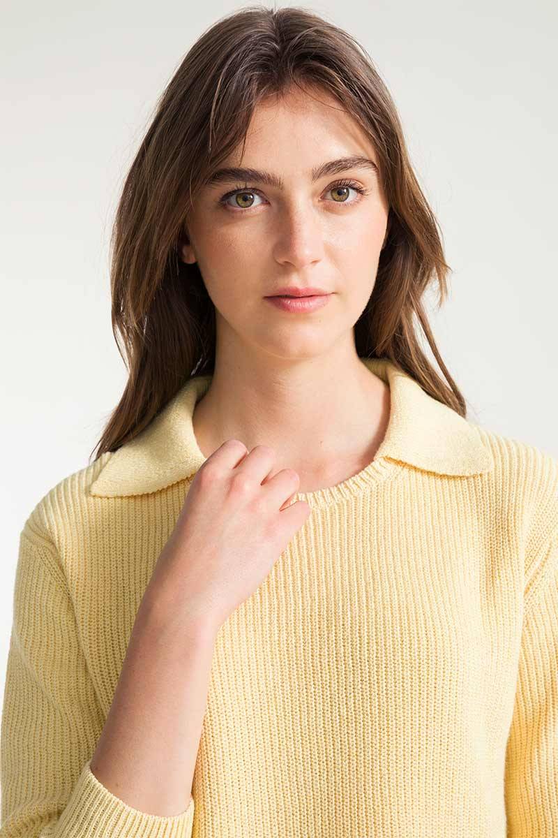 Rifò OLIVIA Maglia Donna Cotone Rigenerato Italia