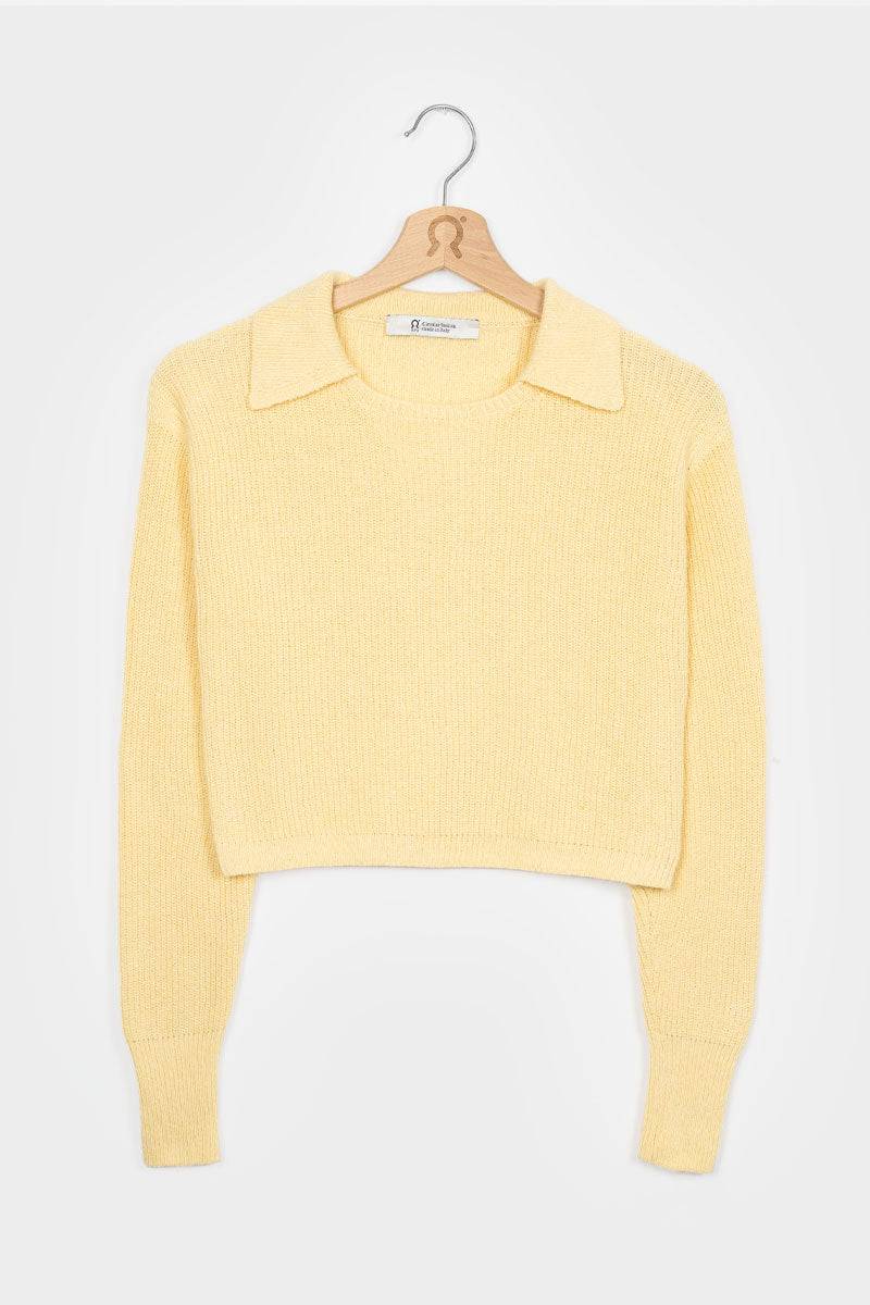 Rifò OLIVIA Maglia Donna Cotone Rigenerato Italia