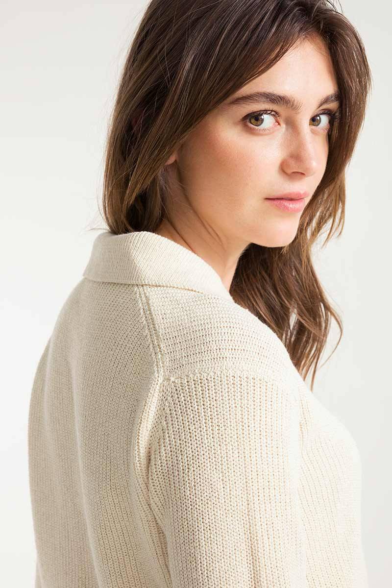 Rifò OLIVIA Maglia Donna Cotone Rigenerato 2025