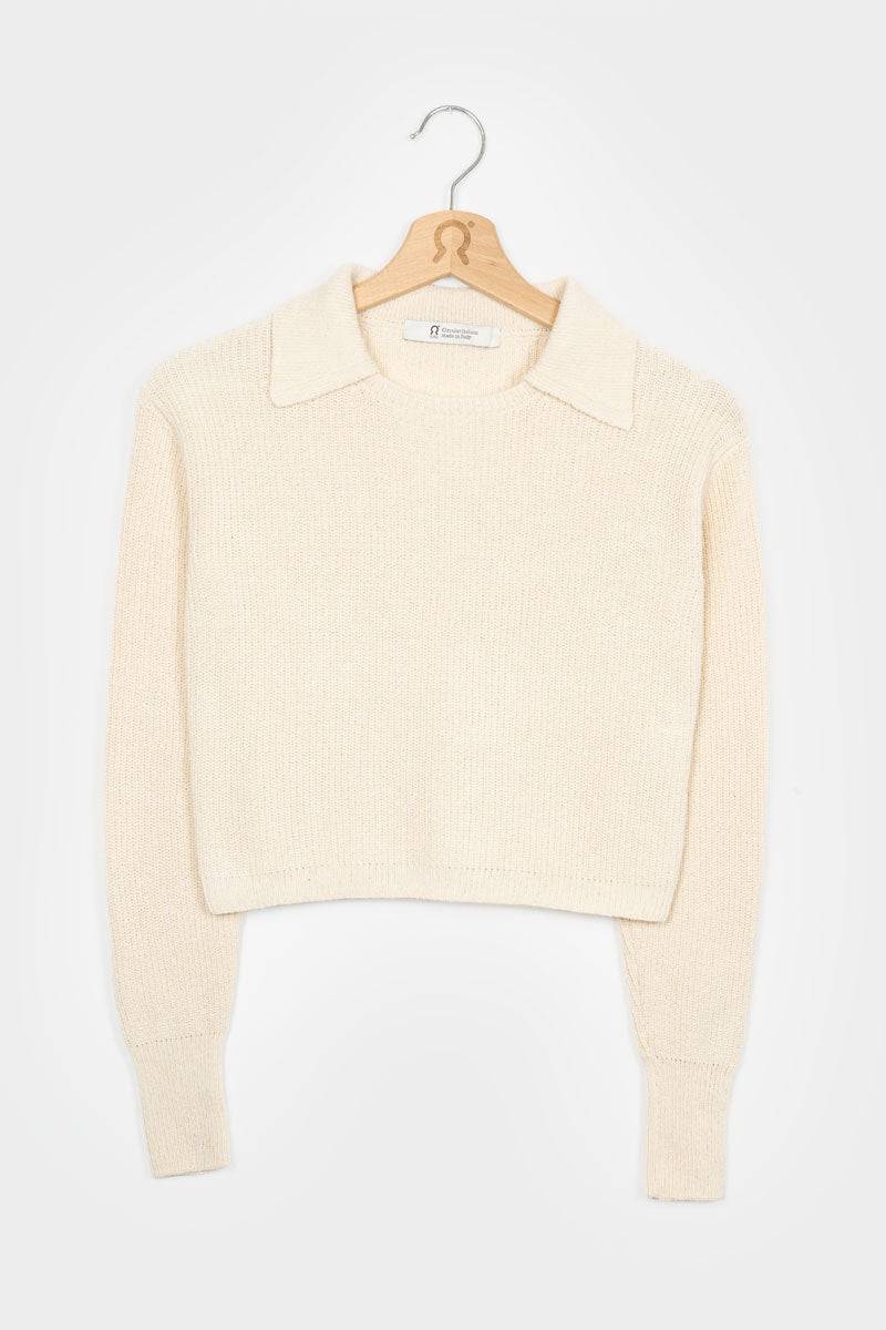 Rifò OLIVIA Maglia Donna Cotone Rigenerato 2025