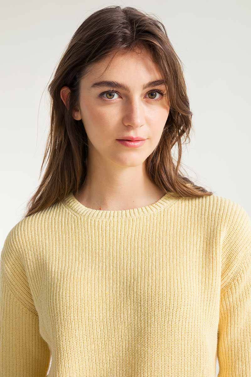 Rifò OLGA Maglia Donna Cotone Rigenerato Qualità