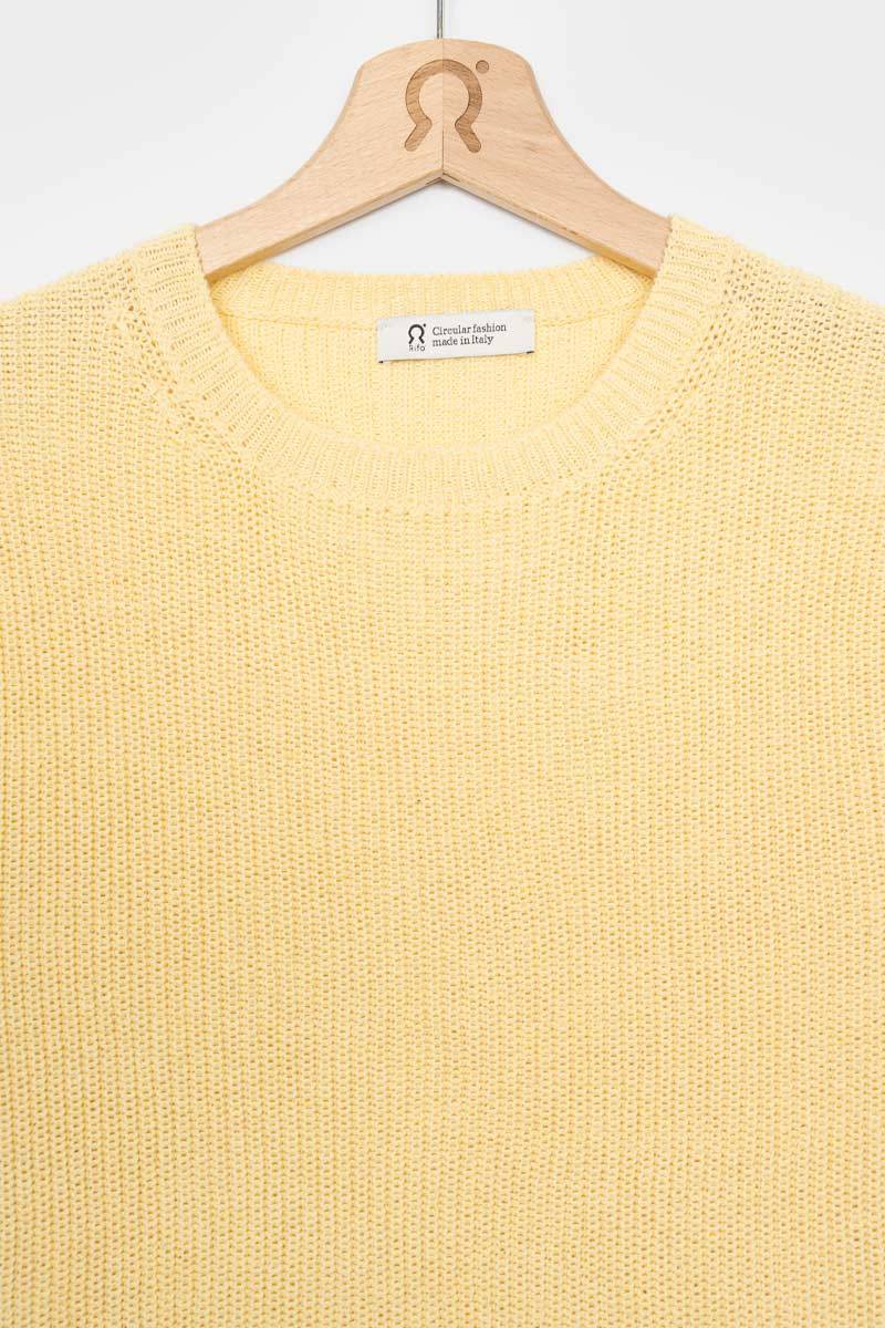 Rifò OLGA Maglia Donna Cotone Rigenerato Qualità