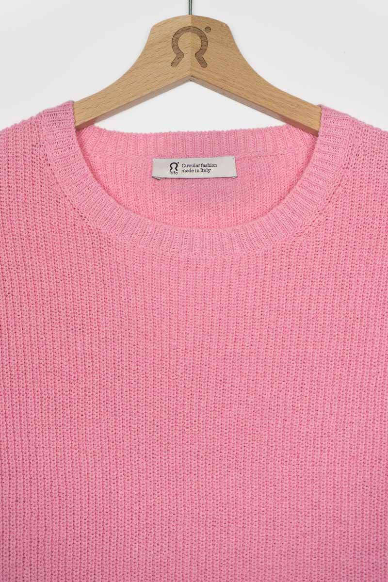 Rifò OLGA Maglia Donna Cotone Rigenerato Italia