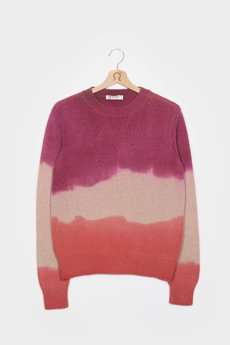 Rifò FIAMMETTA Maglia Girocollo Donna Cashmere Rigenerato Fino Al -60%