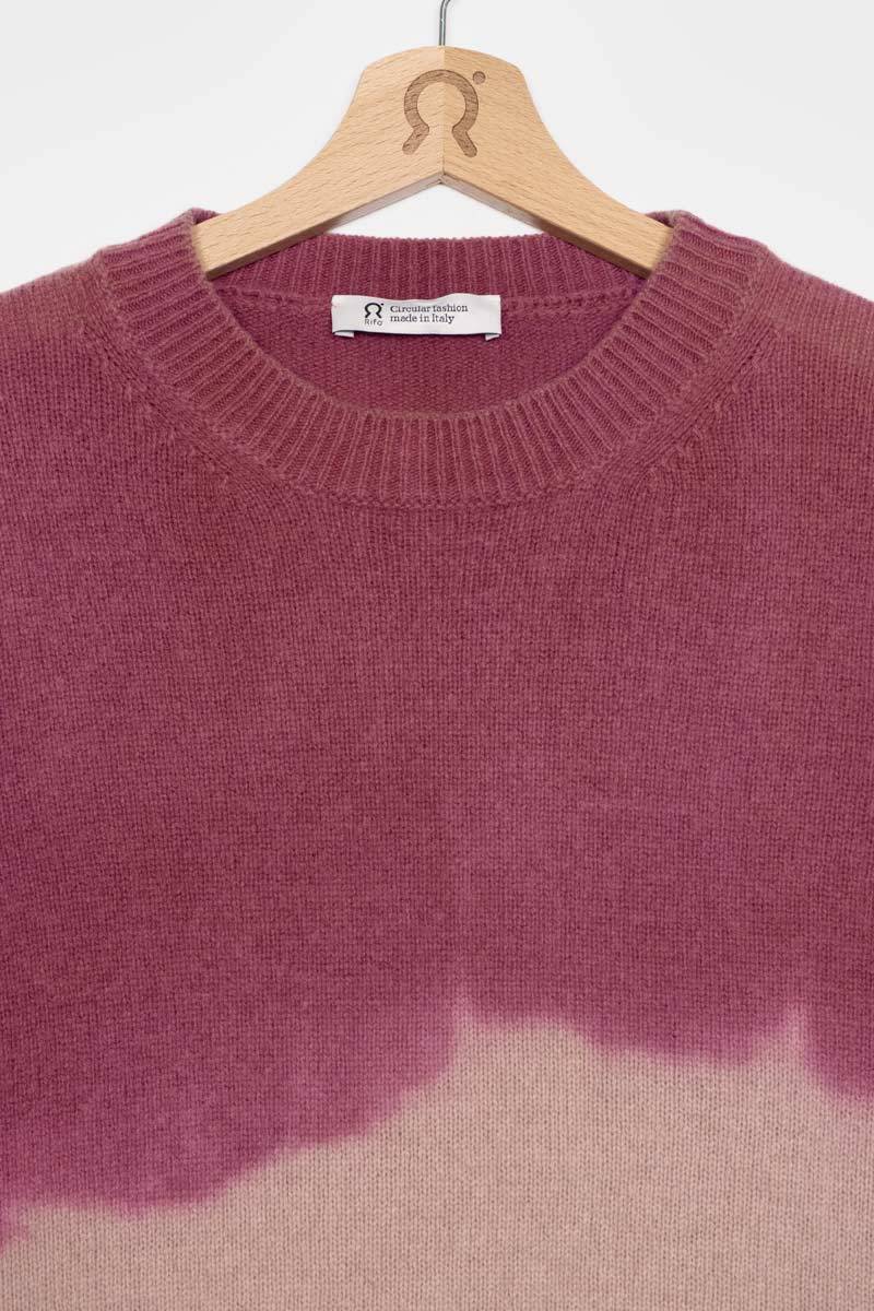 Rifò FIAMMETTA Maglia Girocollo Donna Cashmere Rigenerato Fino Al -60%