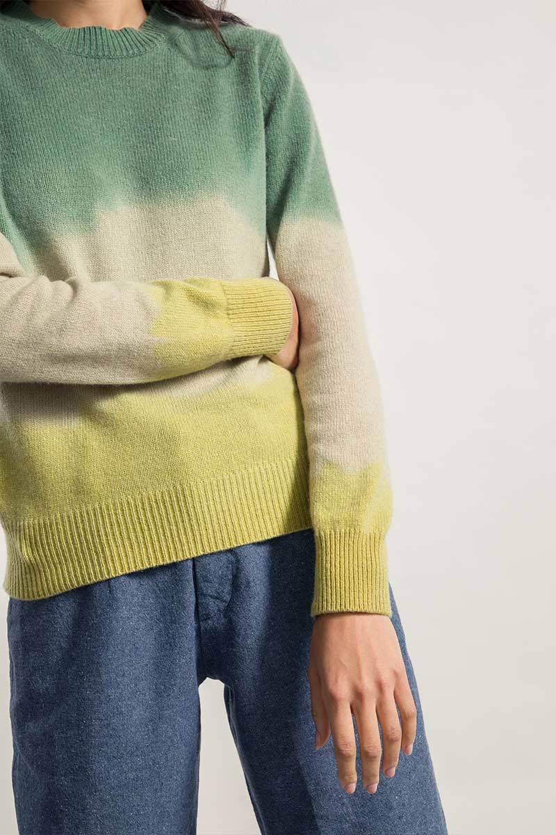 Rifò FIAMMETTA Maglia Girocollo Donna Cashmere Rigenerato Shopping Online