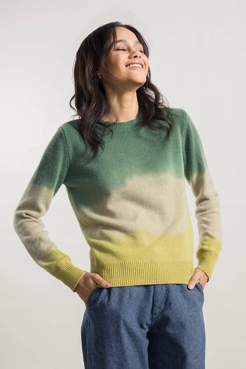 Rifò FIAMMETTA Maglia Girocollo Donna Cashmere Rigenerato Shopping Online