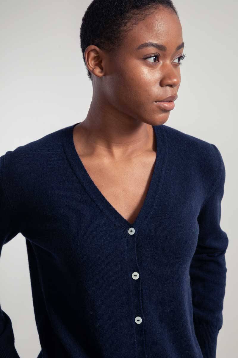 Rifò LETIZIA Cardigan Donna Light Cashmere Rigenerato Novità