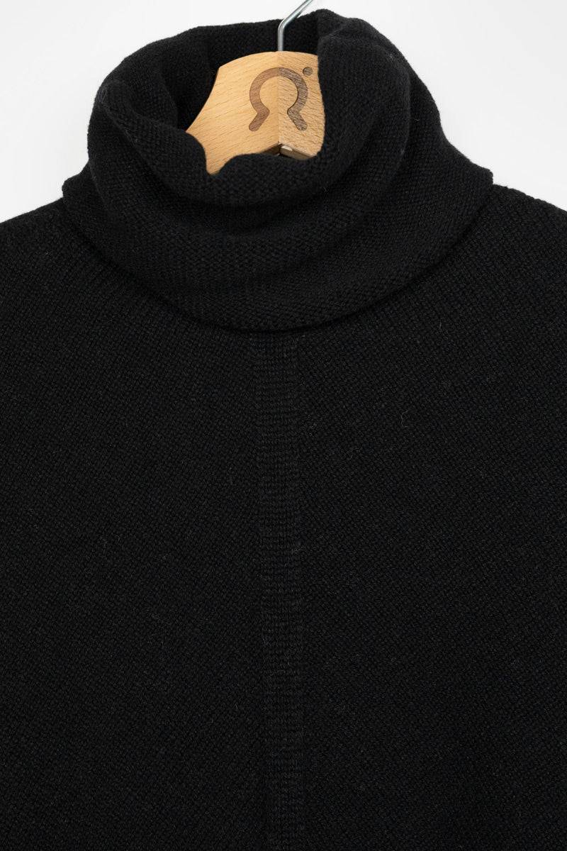 Rifò ELISABETTA Poncho Donna Cashmere Rigenerato Presa