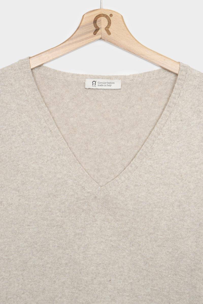 Rifò ARIANNA Maglia Donna Cotone Rigenerato Saldi Di Fabbrica