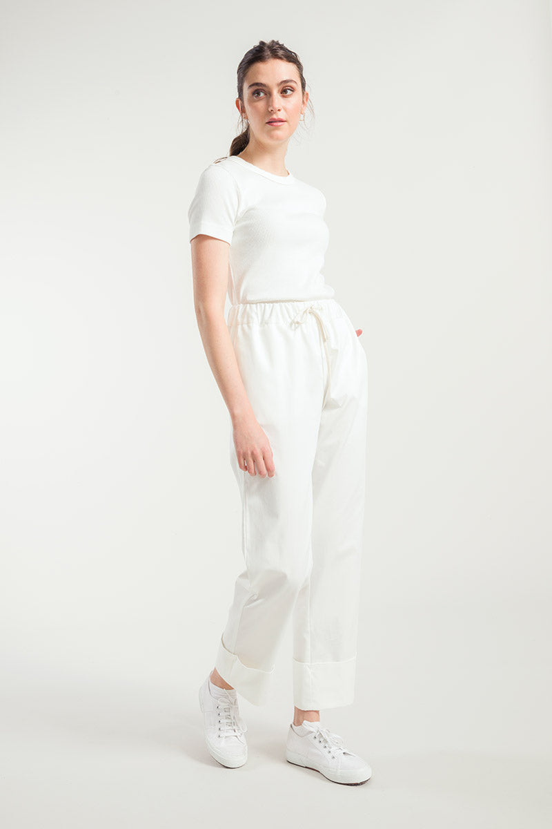 Rifò ELETTRA Pantaloni Donna Cotone Rigenerato Vendite Flash