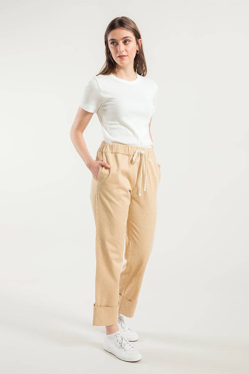 Rifò ELETTRA Pantaloni Donna Cotone Rigenerato Negozio