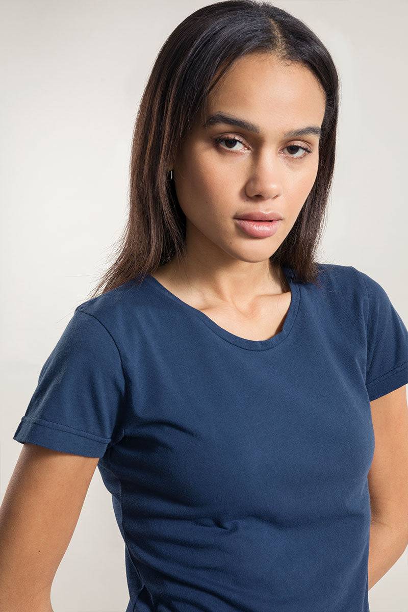 Rifò FRANCA T-shirt Donna Cotone Rigenerato Italia